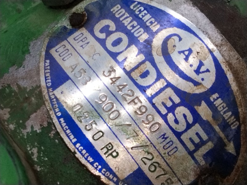 Recambio de bomba inyeccion para magirus-deutz m-series 90m6.6fl referencia OEM IAM 3442F990  