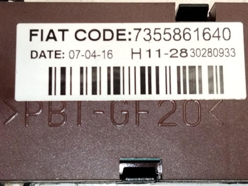 Recambio de warning para fiat ducato furgón (250_) 180 multijet 2,3 d referencia OEM IAM   