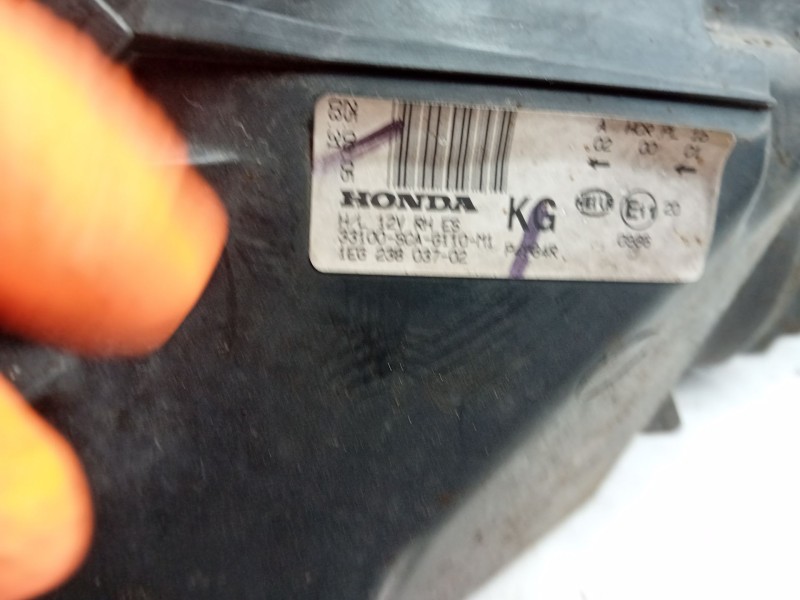 Recambio de faro derecho para honda cr-v ii (rd_) 2.0 (rd5) referencia OEM IAM 1eg23803702  