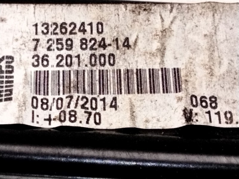 Recambio de elevalunas delantero derecho para bmw 3 touring (f31) 318 d referencia OEM IAM 7259824  