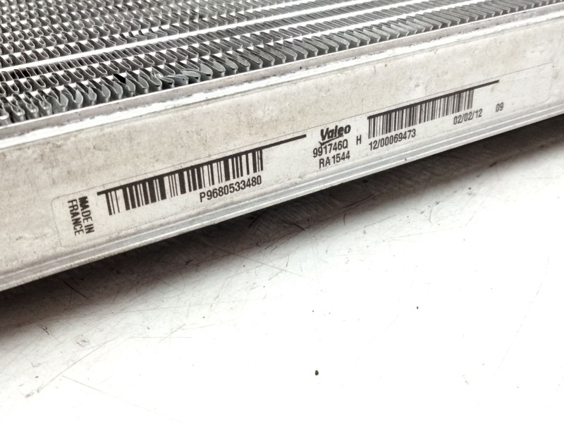 Recambio de radiador agua para citroën c4 ii (nc_) 1.6 hdi 110 referencia OEM IAM P9680533480  