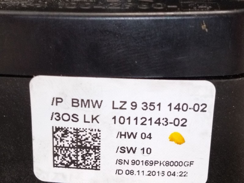 Recambio de anillo airbag para bmw 3 touring (f31) 318 d referencia OEM IAM 935114002  