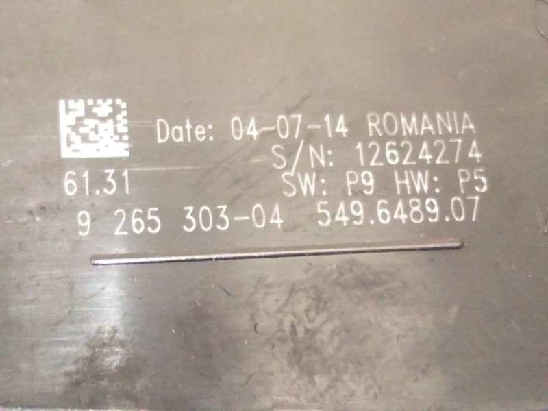 Recambio de mando luces para bmw 3 touring (f31) 318 d referencia OEM IAM 926530304  