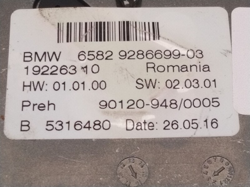 Recambio de mando multifuncion para bmw 3 touring (f31) 318 d referencia OEM IAM 928669903  