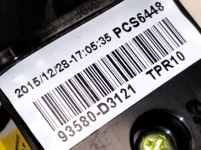 Recambio de mando elevalunas trasero derecho para hyundai tucson (tl, tle) 2.0 crdi referencia OEM IAM 93580D3121  