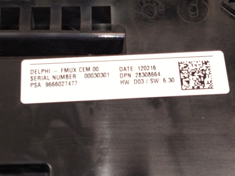 Recambio de mando calefaccion / aire acondicionado para citroën c4 ii (nc_) 1.6 hdi 110 referencia OEM IAM 9666027477  