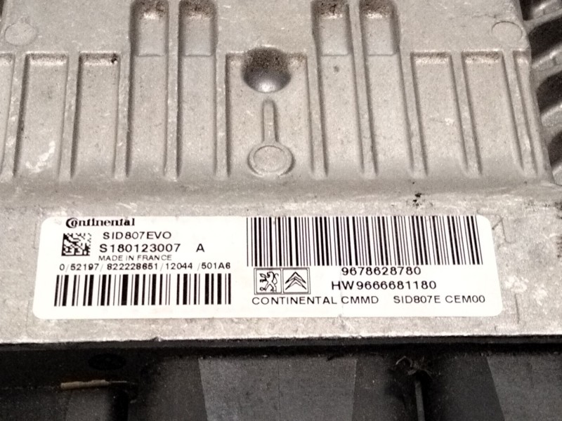 Recambio de centralita motor uce para citroën c4 ii (nc_) 1.6 hdi 110 referencia OEM IAM 9678628780  