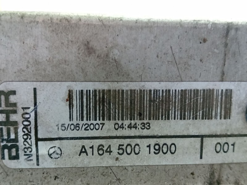 Recambio de intercooler para mercedes-benz clase r (w251, v251) r 320 cdi 4-matic (251.022, 251.122) referencia OEM IAM   