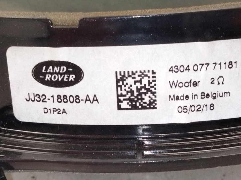 Recambio de altavoz para land rover evoque 2.0 td4 cat referencia OEM IAM JJ3218808AA  