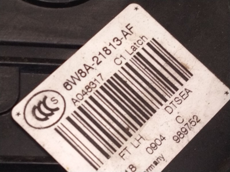 Recambio de cerradura puerta delantera izquierda para land rover evoque 2.0 td4 cat referencia OEM IAM 6W8A21813AF  