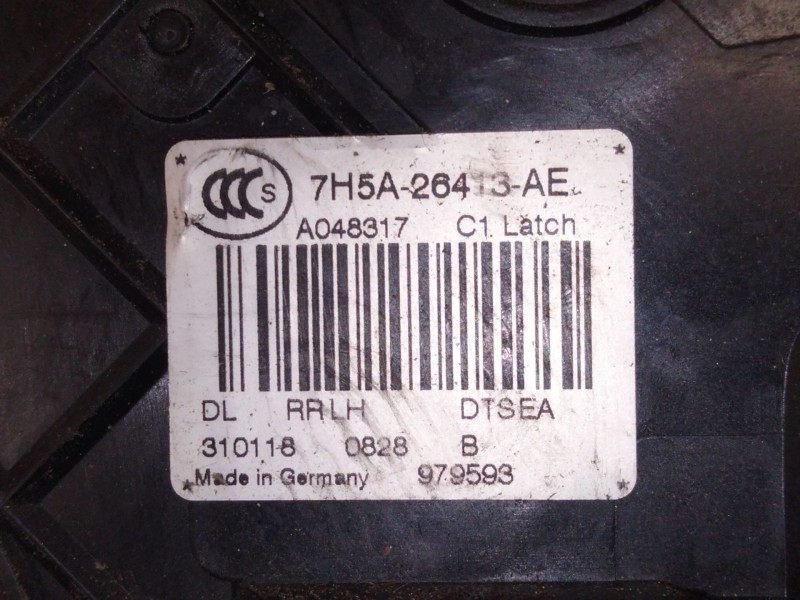 Recambio de cerradura puerta trasera izquierda para land rover evoque 2.0 td4 cat referencia OEM IAM 7H5A26413AE  