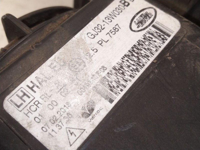 Recambio de faro izquierdo para land rover evoque 2.0 td4 cat referencia OEM IAM GD3213W030  