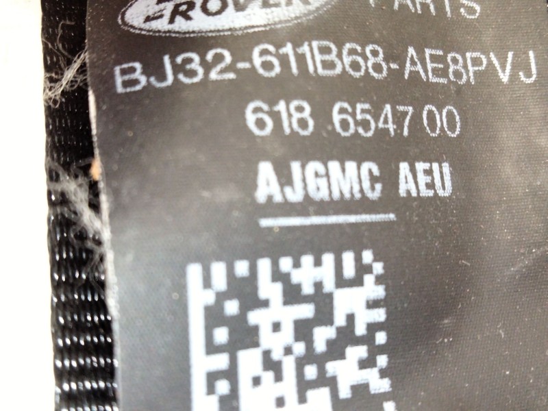 Recambio de cinturon seguridad trasero derecho para land rover evoque 2.0 td4 cat referencia OEM IAM BJ32611B68  