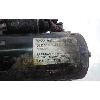 Recambio de motor arranque para audi a1 (8x) 1.6 tdi referencia OEM IAM 02Z911024H  