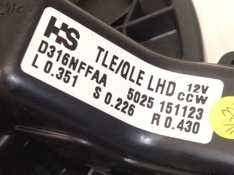 Recambio de motor calefaccion para hyundai tucson (tl, tle) 2.0 crdi referencia OEM IAM   