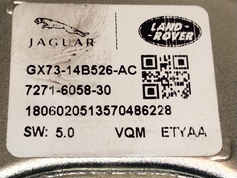 Recambio de modulo electronico para land rover evoque 2.0 td4 cat referencia OEM IAM GX7314B526AC  