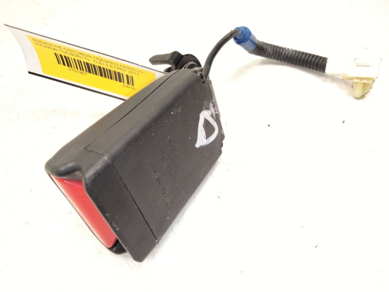 Recambio de enganche cinturon trasero derecho para hyundai tucson (tl, tle) 2.0 crdi referencia OEM IAM 89840D7000  