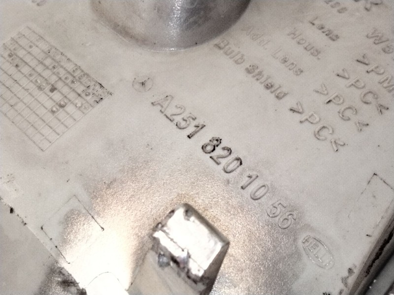 Recambio de piloto delantero derecho para mercedes-benz clase r (w251, v251) r 320 cdi 4-matic (251.022, 251.122) referencia OEM