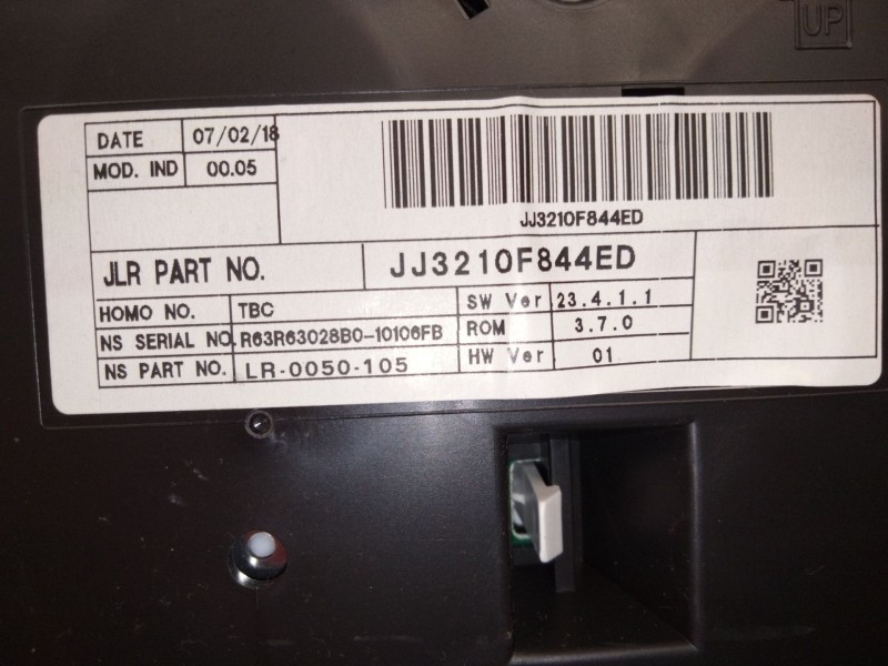 Recambio de cuadro instrumentos para land rover evoque 2.0 td4 cat referencia OEM IAM JJ3210F844  