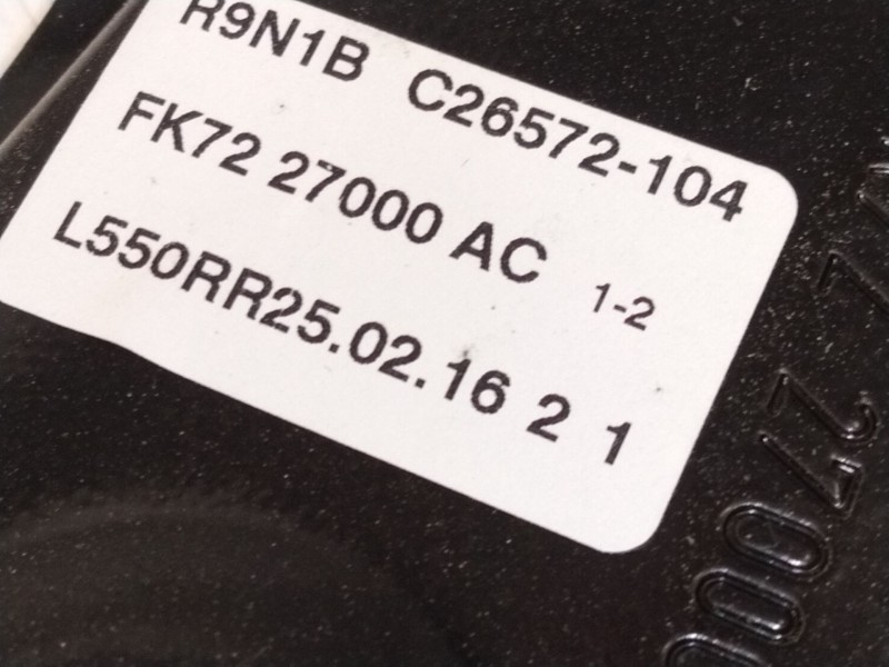 Recambio de elevalunas trasero derecho para land rover discovery sport (l550) 2.0 d referencia OEM IAM FK7227000AC  
