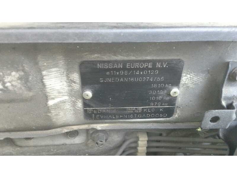 nissan almera (n16/e) del año 2002