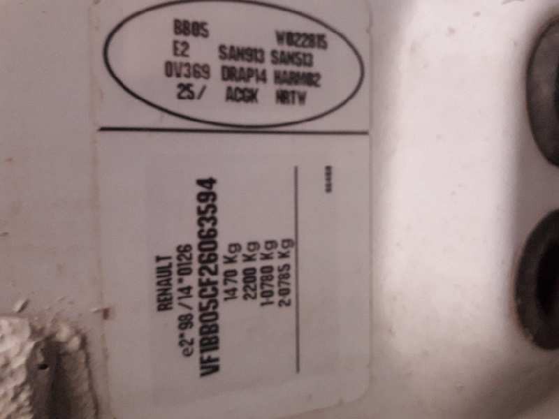 renault clio ii fase ii (b/cb0) del año 2002