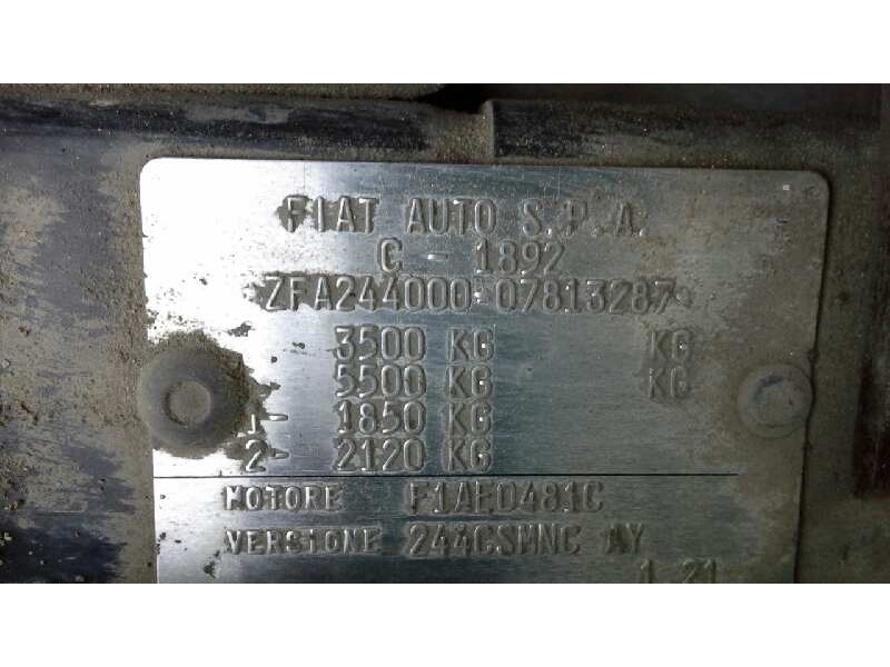 fiat ducato caja cerrada 15 (desde 03.02) del año 2006