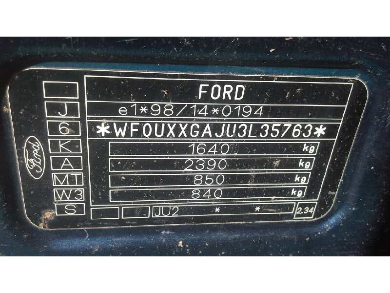 ford fusion (cbk) del año 2003