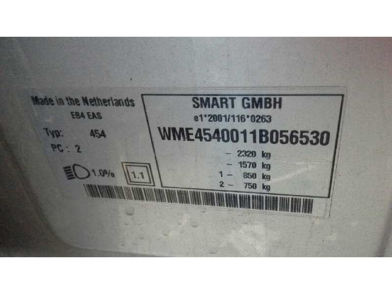 smart forfour del año 2004