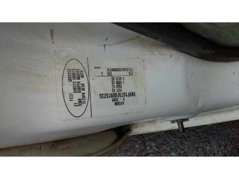 nissan kubistar (x76) del año 2005