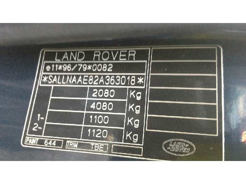 land rover freelander (ln) del año 2001