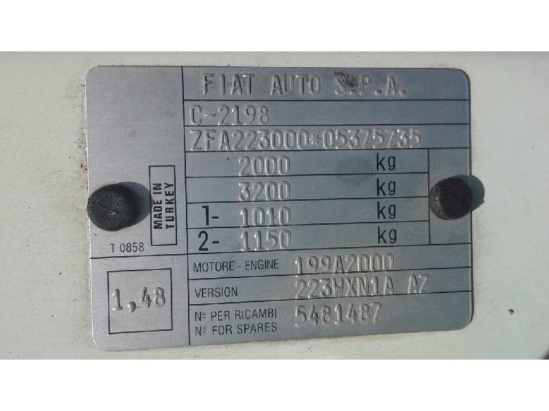 fiat doblo (119) del año 2006