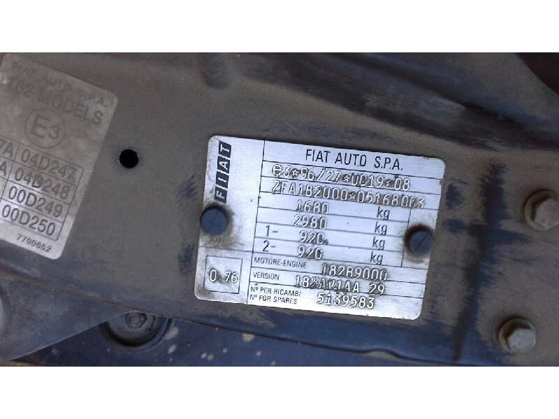 fiat bravo (182) del año 2001