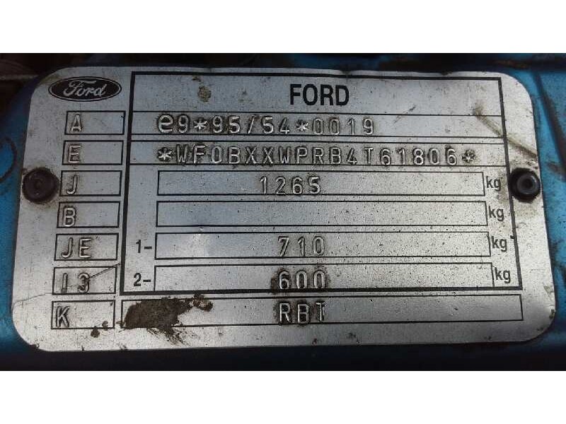 ford ka (ccq) del año 2005