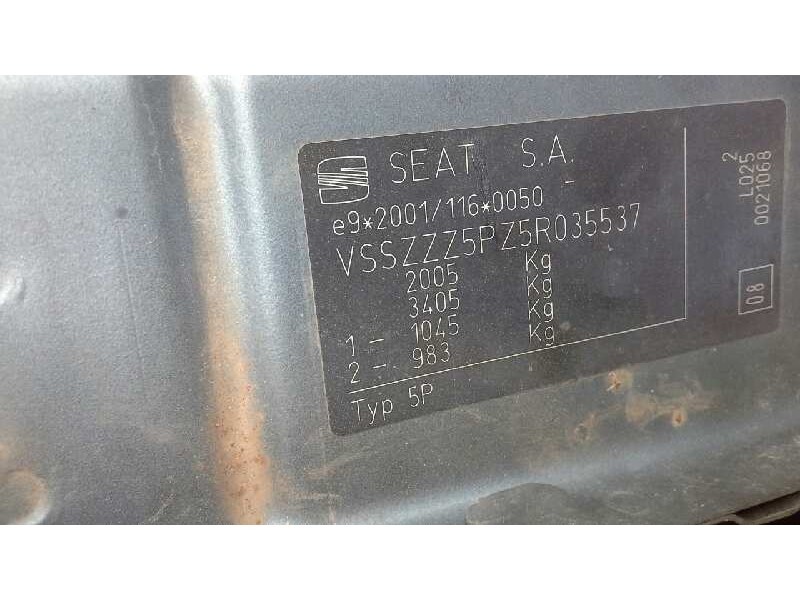 seat altea (5p1) del año 2004