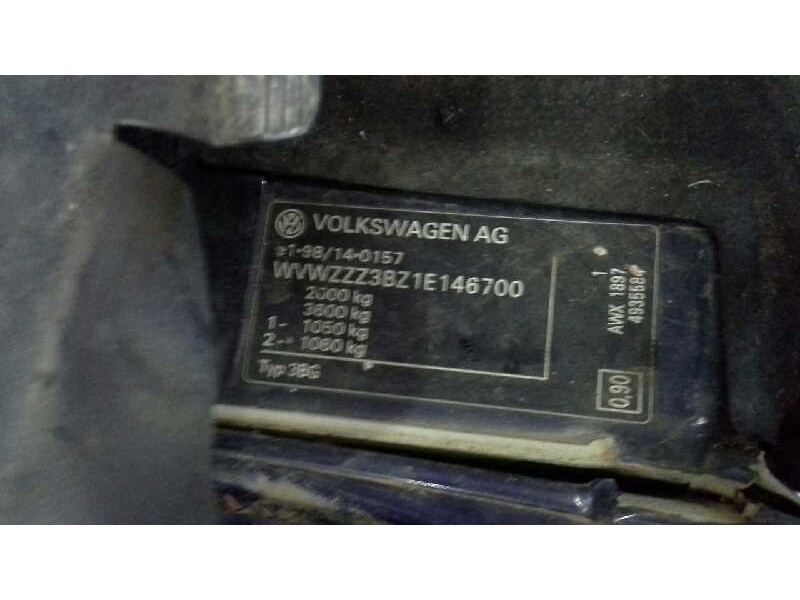 volkswagen passat berlina (3b3) del año 2001