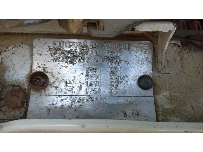 peugeot boxer caja cerrada (rs3200)(230)(´02) del año 2001