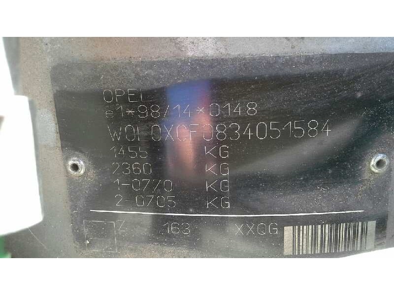 opel corsa c del año 2003