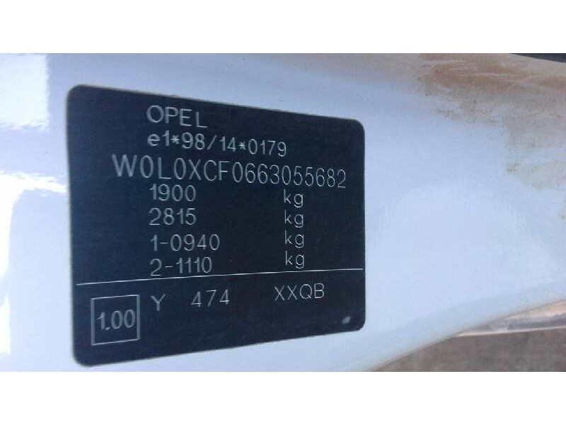 opel combo (corsa c) del año 2006