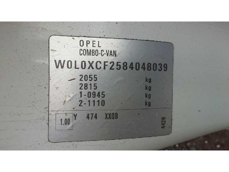 opel combo (corsa c) del año 2008