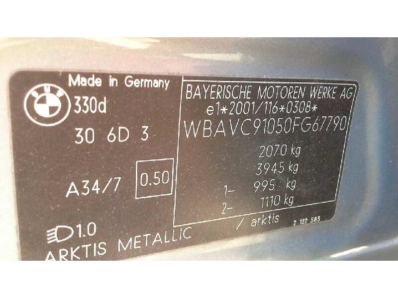 bmw serie 3 berlina (e90) del año 2006