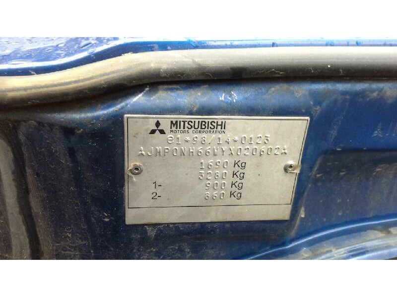 mitsubishi montero pinin (h60/h70) del año 2001