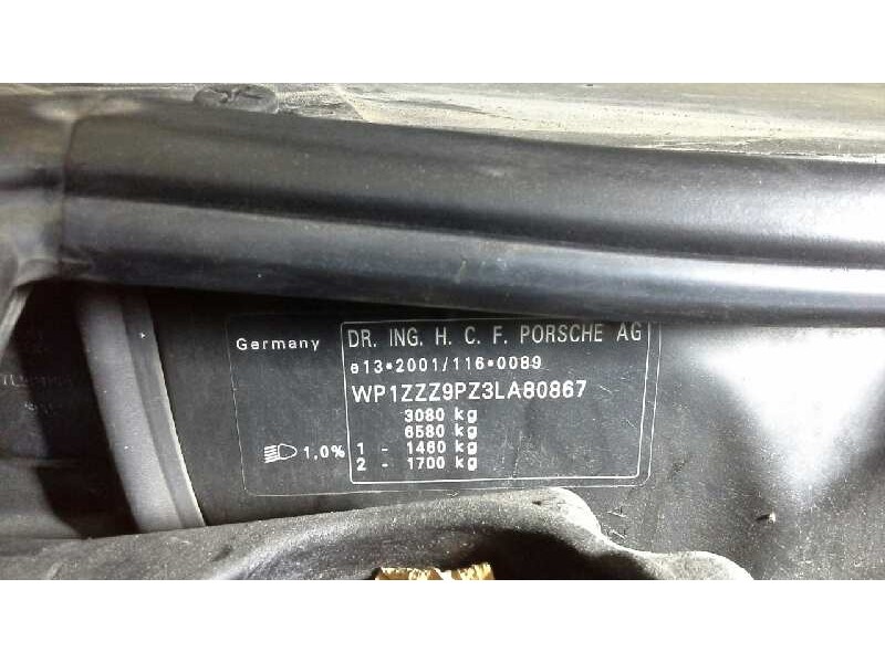 porsche cayenne (typ 9pa) del año 2003