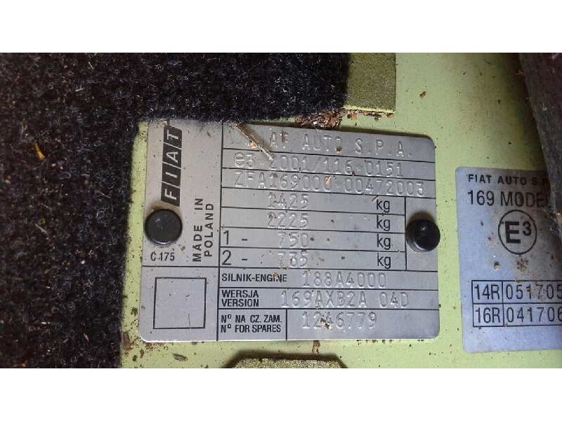 fiat panda (169) del año 2006