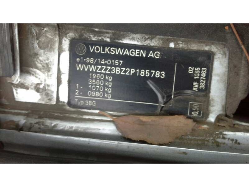 volkswagen passat berlina (3b3) del año 2001