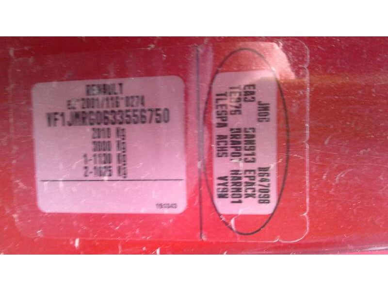 renault scenic ii del año 2005