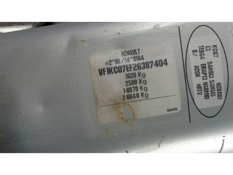 renault kangoo (f/kc0) del año 2002