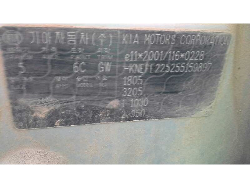 kia cerato del año 2005