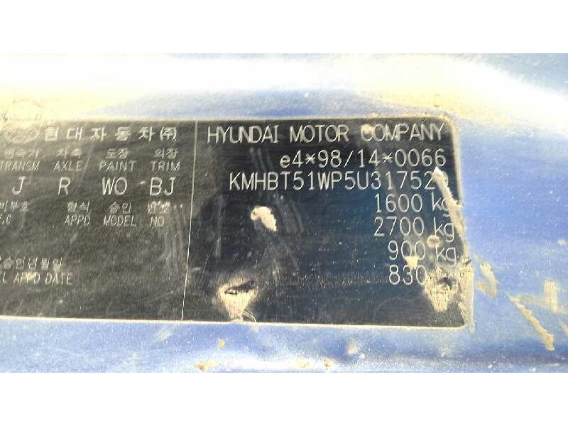 hyundai getz (tb) del año 2004