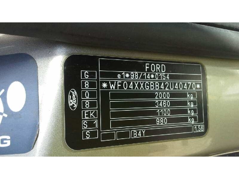 ford mondeo berlina (ge) del año 2002